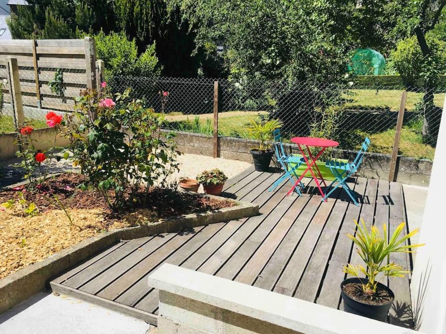 Logement Independant,Calme A 2 Pas Du Centre Ville Lannion Εξωτερικό φωτογραφία
